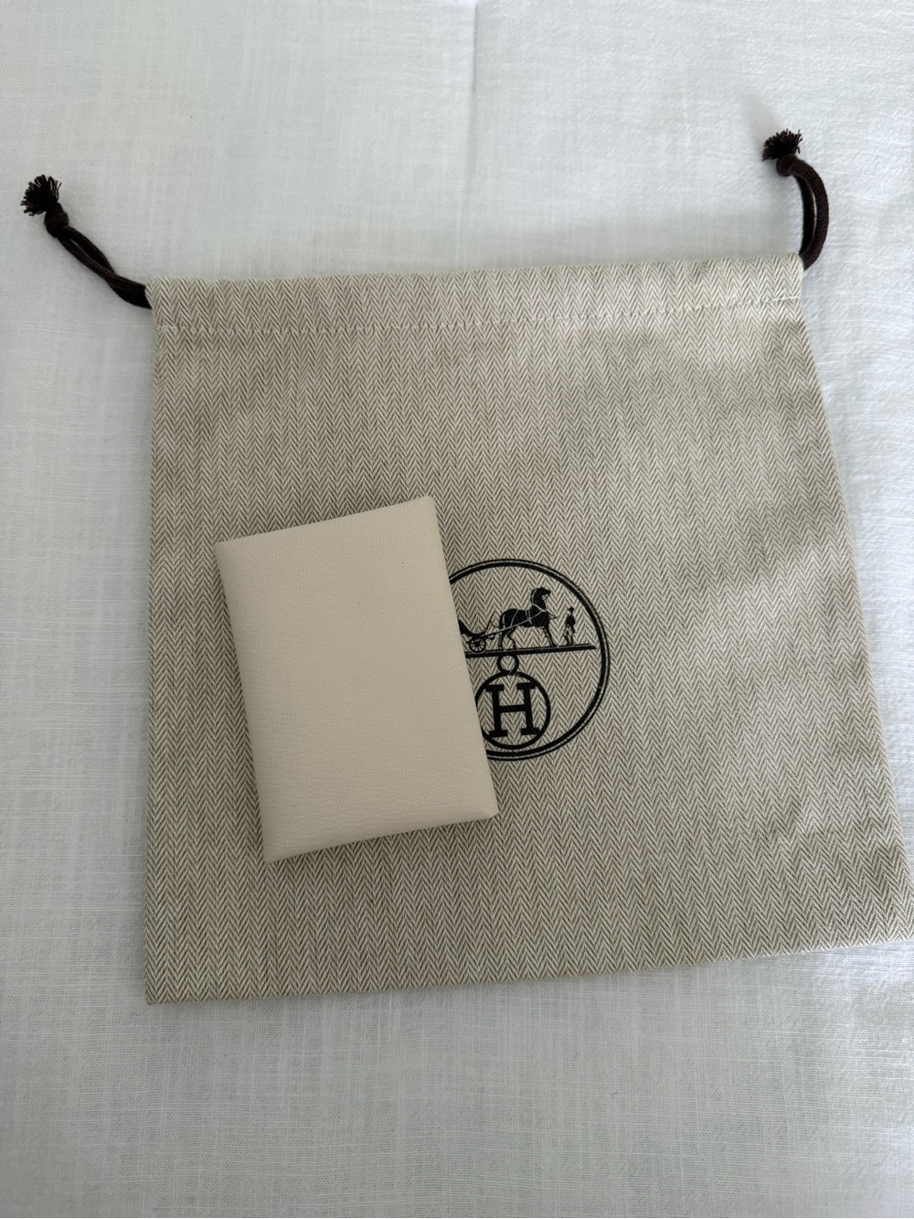 Hermes Calvi Duo Compact card holder